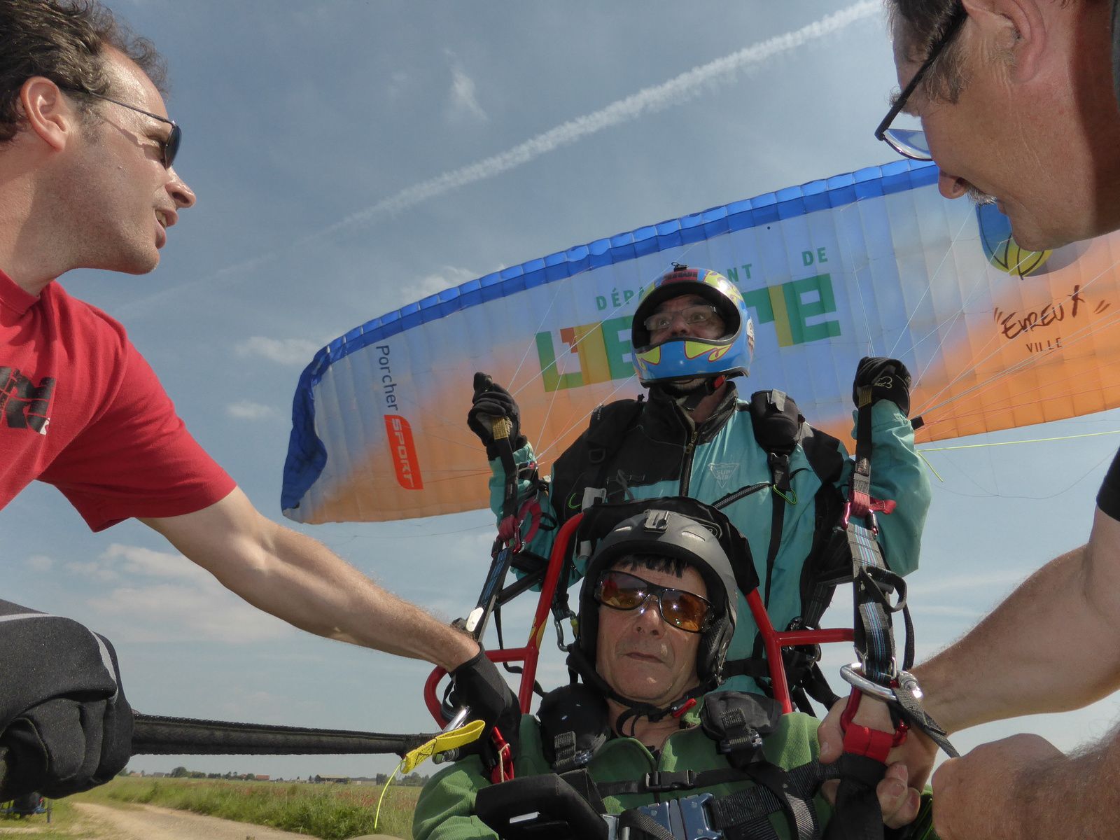 Image Journée d'entrainements aux vols avec fauteuil