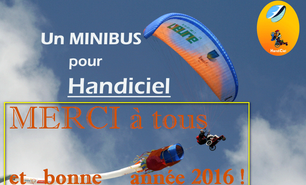 Minibus accessible Handiciel parapente par Roland.Wacogne